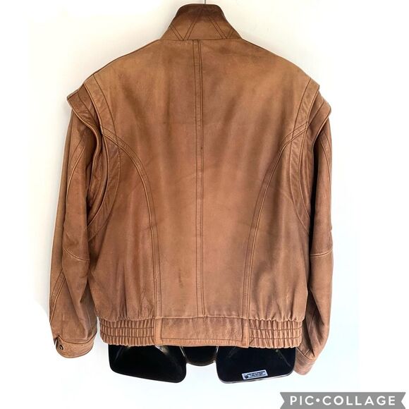 Wilsons Leather Adventure Bound Thinsulate Brown Leather Jacket Men’s Large - Picture 3 of 13